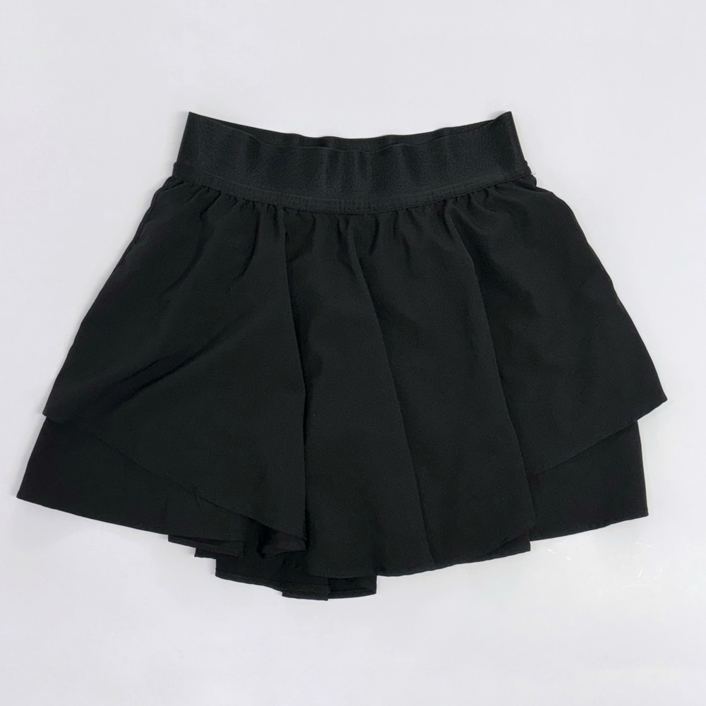 90 Degree By Reflex Black Athletic Skort - SMALL - skater skirt